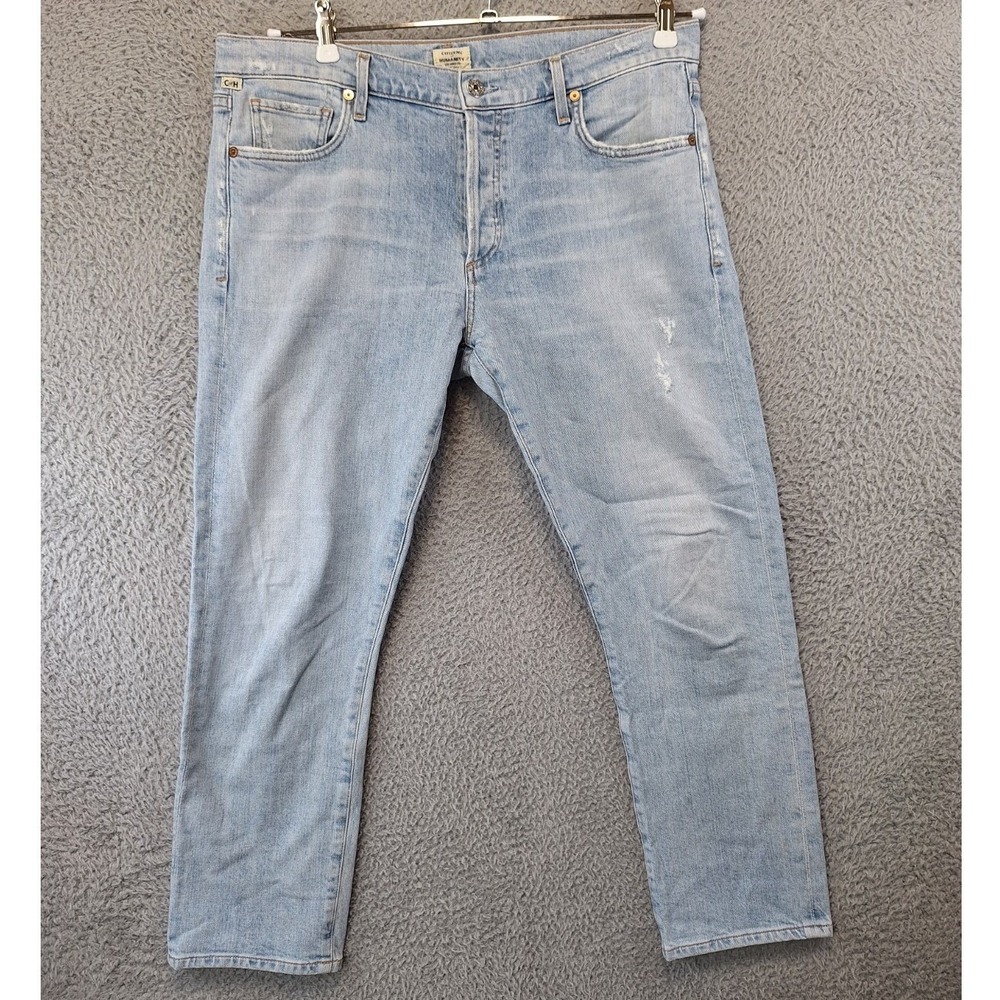 Citizens of Humanity Emerson Slim Boyfriend Jeans Women's 28 (Fits 34x26) Blue